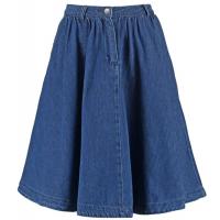 Vero Moda VMALANI Spódnica trapezowa dark blue denim VE121B0AY-K11
