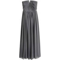 H&M Długa sukienka z szyfonu 0398579002 Ciemnoszary