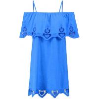 Topshop Sukienka z dżerseju blue TP721C0EA-K11