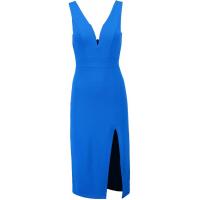 WAL G. Długa sukienka blue WG021C035-K11