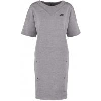 Nike Sportswear Sukienka z dżerseju carbon heather/dark grey/black NI121C00L-C11