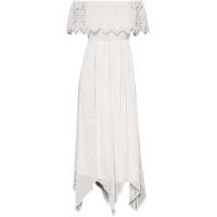 Miss Selfridge Długa sukienka white MF921C0A3-A11