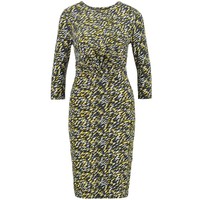 Whistles FERRIE Sukienka z dżerseju yellow/multi WH021C00V-G11