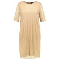 Selected Femme SFNUNE Sukienka koktajlowa gold colour SE521C07T-F11