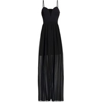 WAL G. Długa sukienka black WG021C03D-Q11