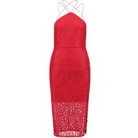 Topshop Sukienka koktajlowa red TP721C0I9-G11