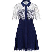 Whistles CHARLOTTE Sukienka koszulowa dark blue WH021C01E-K11