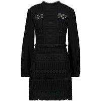 Topshop PATCHWORK Sukienka letnia black TP721C0IL-Q11