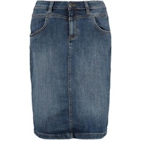 s.Oliver Spódnica jeansowa blue denim SO221B05F-K11