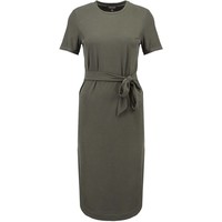 Topshop Sukienka z dżerseju khaki/olive TP721C0JP-N11