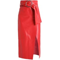 Topshop BOUTIQUE Długa spódnica red T0G21B004-G11