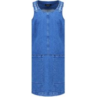 Warehouse Sukienka jeansowa mid wash WA221C097-K11