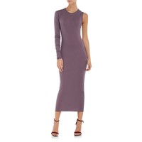 Zuo corp+ Sukienka Knitwear Dress 2B fioletowa