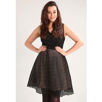 New Look Curves Sukienka z dżerseju black N3221C042