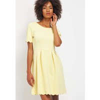 mint&berry Sukienka z dżerseju light yellow M3221CA4D