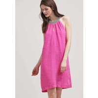 120% Lino Sukienka koktajlowa hot pink L1921C013