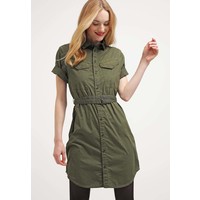 G-Star ROVIC SHIRT DRESS Sukienka koszulowa bog green/dk moss GS121C03X