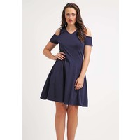 Dorothy Perkins Curve Sukienka z dżerseju navy blue DP621D00Q