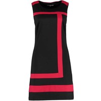 Anna Field Sukienka z dżerseju black/red AN621C0FS
