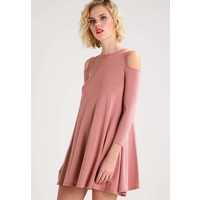 Topshop Sukienka z dżerseju pink TP721C0J2