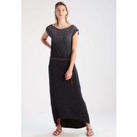 Ragwear TAG LONG Sukienka z dżerseju black melange R5921C01N