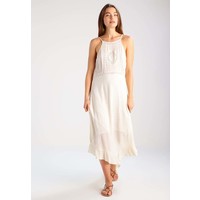Superdry BEAUTY Długa sukienka off white SU221C06K