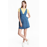H&M Sukienka dżinsowa 0480209002 Niebieski denim