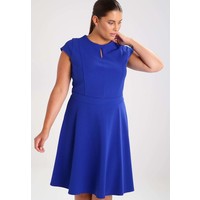 Dorothy Perkins Curve KEYHOLE Sukienka z dżerseju blue DP621C059