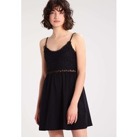 Topshop Sukienka z dżerseju black TP721C0QJ