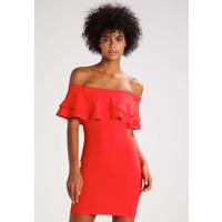 New Look FRILL BARDOT Sukienka letnia red NL021C0M2