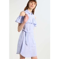 Vero Moda VMAKINA Sukienka koszulowa blue/ white VE121C13S