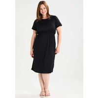 New Look Curves Sukienka z dżerseju black N3221C060
