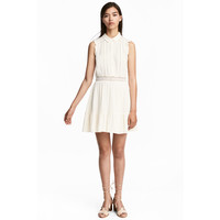 H&M Sukienka z koronką 0507224002 Biały