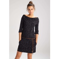 Ragwear TANYA ORGANIC Sukienka z dżerseju black R5921C021
