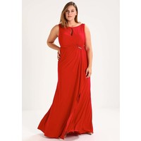 My Mascara Curves COLUMN MAXI DRESS / SIDE PLEAT Sukienka z dżerseju red M1B21C00P