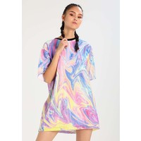 Jaded London PRINTED SEQUIN OVERSIZED Sukienka letnia multi-coloured JL021C001