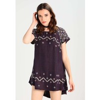 Free People IN THE CLOUDS EMBROIDERED Sukienka letnia navy FP021C03F