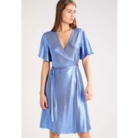 mint&berry Sukienka z dżerseju metallic blue M3221CAC8