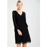 Wallis DOBBY SPOT DRESS Sukienka letnia black WL521C0CS