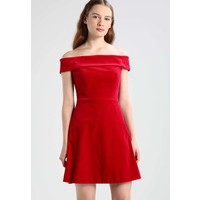 Karen Millen BANDEAU DRESS Sukienka koktajlowa red KM521C04U