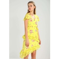 Miss Selfridge MIXED FRILL DRESS Sukienka letnia yellow MF921C0I0