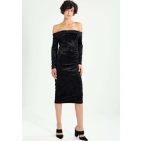 Wallis OFF SHOULDER DRESS Sukienka koktajlowa black WL521C0DP