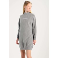 Calvin Klein Jeans DENVER TRUE ICON DRESS Sukienka letnia mid grey heather C1821C021