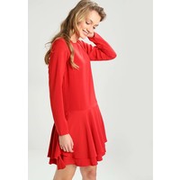 Envii LONG SLEEVE DRESS Sukienka letnia pompeian red EI421C00N