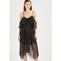 New Look GLITTER SHIRRED Sukienka koktajlowa black NL021C0OI
