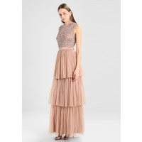 Maya Deluxe SLEEVLESS MAXI TIERED DRESS WITH BOW BACK Suknia balowa nude M2Z21C002