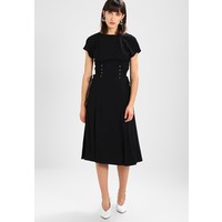 Warehouse CORSET DETAIL Sukienka letnia black WA221C0CC