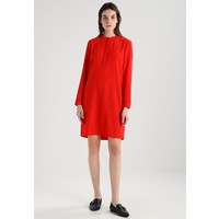 Whistles SCALLOPED CREPE DRESS Sukienka koszulowa red WH021C031