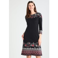 Ivko DRESS INTARSIA PATTERN Sukienka dzianinowa anthrazit VK121C015