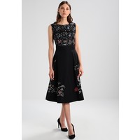 Ivko DRESS FLORAL EMBROIDERY Sukienka letnia schwarz VK121C01A